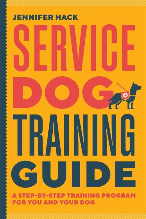 service dog training guide book